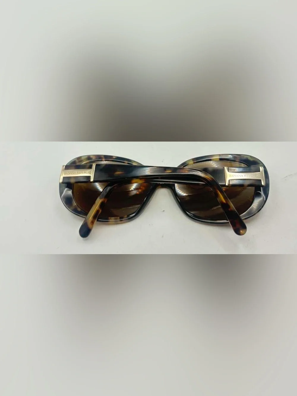 Banana Republic Verity/P/S Tortoise Oval Sunglasses Frames Only